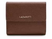 Lazarotti Bologna Leather Geldbörse Leder 12 cm Portemonnaies Braun Damen