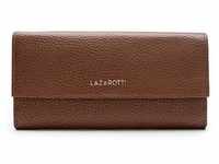 brands Lazarotti Bologna Leather Geldbörse Leder 19 cm Portemonnaies Braun Damen