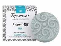 Rosenrot Festes Duschgel Men ShowerBit® - Gletschereis 60g