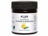 Klar Seifen Zitrone & Rosmarin Deodorants 30 ml