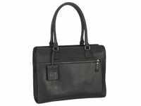 Burkely Aktentasche Antique Avery Handbag M 14" 7001 Laptoptaschen Schwarz Damen