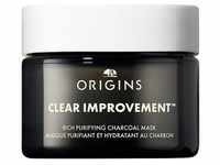 Origins Clear ImprovementTM Rich Purifying Charcoal Mask Aktivkohle Masken 30 ml