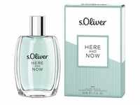 s.Oliver Here And Now Natural Spray Eau de Toilette 50 ml Herren