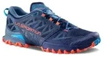 La Sportiva Bushido III - Zustiegsschuhe - 41 - deep sea/cherry tomato