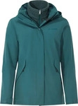 VAUDE 462833490380, VAUDE Women's Rosemoor 3in1 Jacket II - 3-in-1 Kapuzenjacke dark