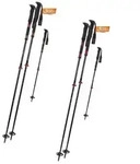 Komperdell Carbon C2 Ultralight - Skitourenstock - black orange