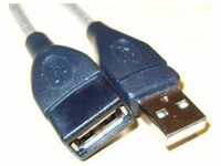 Logilink UA0127, LogiLink USB Kabel A -> A St/Bu 5.00m Verl. schwarz (UA0127)