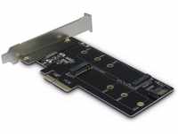 Inter Tech 88885375, Inter Tech Inter-Tech PCIe Adapter Karte KT015 PCIex4->M.2 +