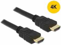 Delock 84753, DELOCK HDMI Kabel Ethernet A -> A St/St 1.50m 4K Gold (84753)