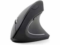 Gembird MUSW-ERGO-01, gembird Maus OPT ergonomisch wireless 6-Tasten schwarz