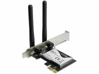 Inter Tech 88888147, Inter Tech Inter-Tech Wi-Fi 4 PCIe Adapter DMG-31 2T2R Antenne
