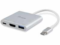 Equip 133461, Equip Dock USB-C->HDMI,USB3.0,60WPD 4K30Hz 0.15m ws (133461)