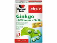 Doppelherz Ginkgo + Vitamin B + Cholin (40 Kapseln), Grundpreis: &euro; 220,27...