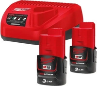Milwaukee 4933451902, Milwaukee M12NRG-302 (12V Starterset)