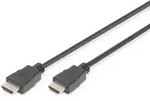 DIGITUS HDMI Anschlusskabel HDMI/STHDMI/ST, mit Ethernet, 2K, 5m, sw