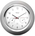 Mebus 19454 Funk-Wanduhr mit Thermo-/Hygrome