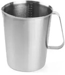 HENDI Messbecher, Edelstahl, 2L, ⌀140x(H)170mm