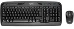 Logitech Wireless Combo MK330 - Tastatur-und-Maus-Set - kabellos - 2.4 GHz - Deu...