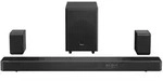 HISENSE Soundbar 5.1.2 500W BT DolbyAtm DTS:X kabell.Subw HDMI FB sw