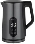 TRISA Wasserkocher 2200W 1.7L kabellos Temperaturauswahl anthrazit