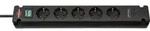 Brennenstuhl 1150660415 power extension 3 m 5 AC outlet(s) Indoor Black