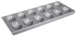 St&auml;dter B&auml;rentatzen / Madeleines 35 x 14,5 cm Silber