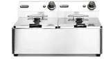 HENDI Friteuse Kitchen Line - 2x6L, Kitchen Line, 12L, 230V/6600W,...