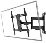 NEDIS TV-Wandhalterung vollb 43-90'' 70kg 180&deg;dreh-, 17&deg;neigbar sw TVWM6570BK