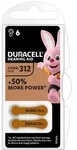 Duracell Easy Tab 312 (PR41) B6 H&ouml;rger&auml;tebatterie, Blister 6