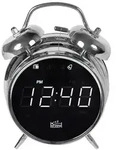 SILVA SCHNEIDER Radiowecker UKW-PLL 2Weckz. 20Sendersp. USB Ladef. Netz sw