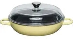 Riess Schmorpfanne mit Glasdeckel 28cm LEMON