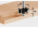 Festool Falzfr&auml;ser-Wendeplatten HW S8 D38/12