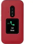 Doro Leva E30, Gro&szlig;tastenklapphandy, 4G, rot-wei&szlig;