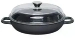 Riess Schmorpfanne mit Glasdeckel 28cm DARK GREY