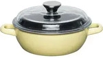 Riess Schmorpfanne mit Glasdeckel 20cm, hoch LEMON