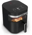 TEFAL Hei&szlig;luftfritteuse EasyFry 2020W 7L 8Prog Warmh. antihaft sw