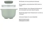 Mepal r&uuml;hrsch&uuml;ssel chef it 3000 ml mit spritzschutzdeckel - nordic sage