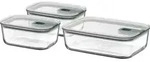 Rosti Frischhaltedosen-Set EasyClip gr&uuml;n 2x 0.7 l und 1x 1.5 l 1 Set