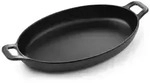 Fine Dine Miniatur-Pfanne, oval, Schwarz, 155x80x(H)37mm