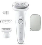 Braun Silk-&eacute;pil 9 Silk&middot;&eacute;pil 9 9-030, Wei&szlig;, 40 Pinzette, MicroGrip, 100 - 240 V,