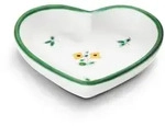 Gmundner Keramik Streublumen, Herzschale (L:10cm)
