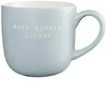ASA Henkelbecher, more gossip, please D. 11 cm, H. 10,5 cm, 0,6 l.