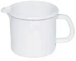 Riess Schnabeltopf ⌀12cm 1L Weiss Emaille