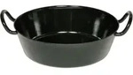 Riess Schnitzelpfanne ⌀40cm 8L Schwarz Emaille
