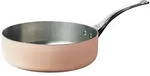De Buyer GERADE SAUTEUSE, KUPFER/EDELSTAHL, PRIMA