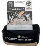 Cocoon Leicht-Reiseschlafsack, Rechteck, 220 x 90 cm, &auml;gypt. Baumwolle, khaki