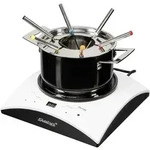 Steba IK 11 S - Induktionskochplatte - 1000 W - Rostfreier Stahl/Schwarz/Wei&szlig;