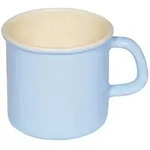 Riess Becher 1/2L &Oslash;9cm Pastell Blau Emaille