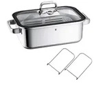 WMF Dampfgarer mit Glasdeckel/Silikonrand Vitalis 3,5 Liter 1741026040
