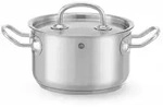 HENDI Fleischtopf - mit Deckel, Kitchen Line, 3,5L, ⌀200x(H)115mm